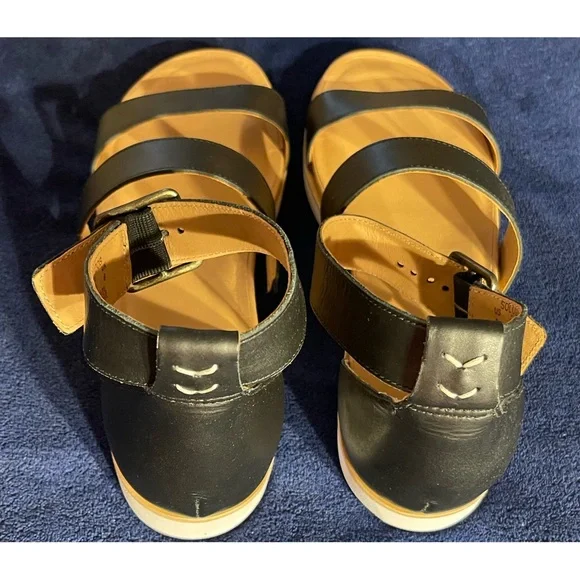 Anthropologie Soludos Cara Black Ankle Strap Sandals NWT Sizes 8, 10 - Picture 6 of 14